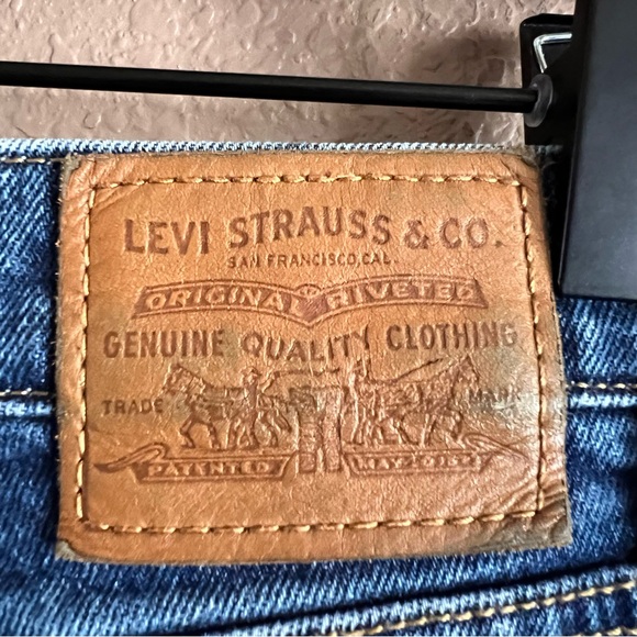 Levi's Premium Wedgie Straight Leg Button Fly Jeans Size 27 - Picture 12 of 14